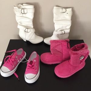 Toddler girl shoe bundle